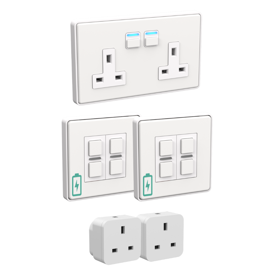 Braveheart Energy Saving Bundle - White Metal
