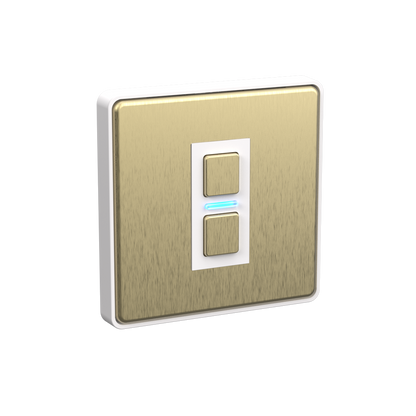 Smart Dimmer (1 Gang) - Brushed Brass