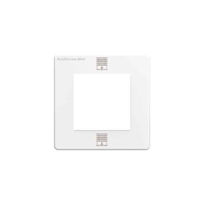 Dimmer Faceplate (2 Gang) - White Metal