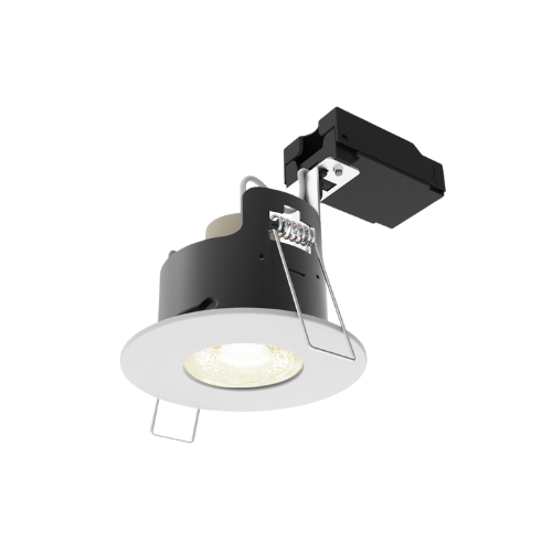 GU10 Fire-Rated Open-Vent Downlight &amp; Lampholder