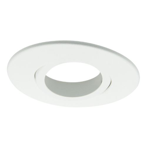 GU10 Fire-Rated Open-Vent Downlight &amp; Lampholder Bezel (Adjustable - IP20)