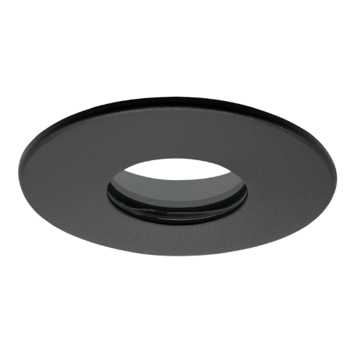 GU10 Fire-Rated Open-Vent Downlight &amp; Lampholder Bezel (Fixed - IP65)