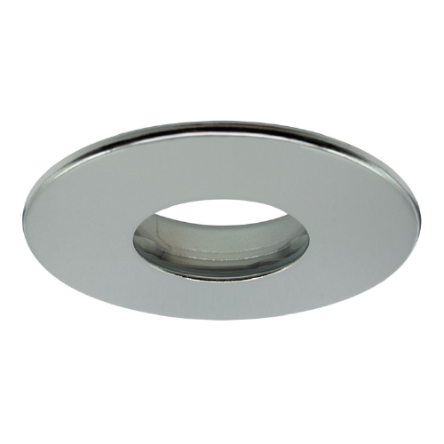 GU10 Fire-Rated Open-Vent Downlight &amp; Lampholder Bezel (Fixed - IP65)