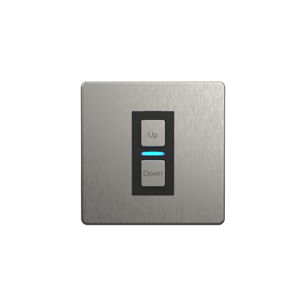 Smart Dimmer (1 Gang) - Stainless Steel