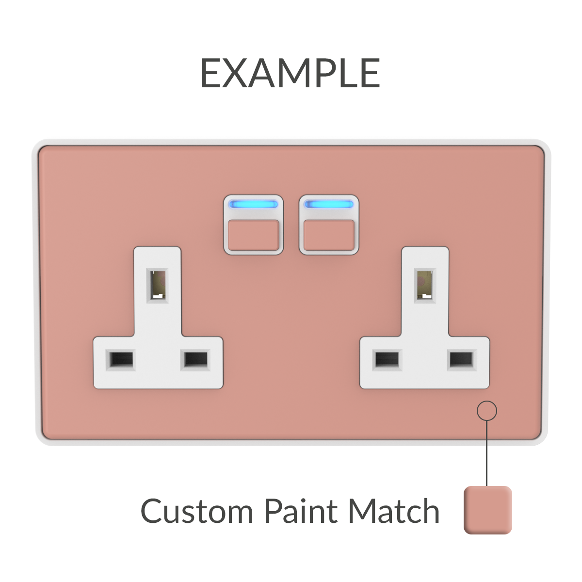 2 Gang Smart Socket, 2 Way Socket | Lightwave